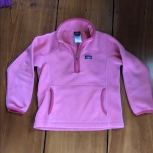 Pink Patagonia fleece